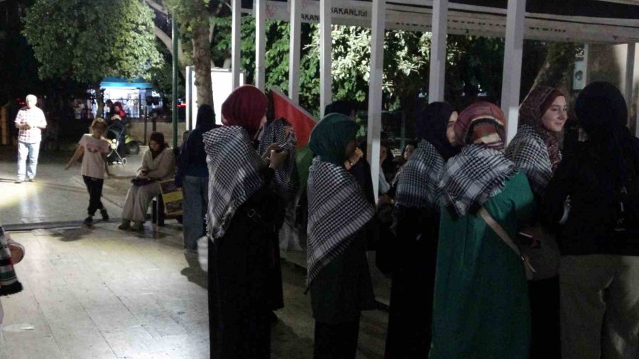 Antalya’da Gazze İçin Dualar Edildi