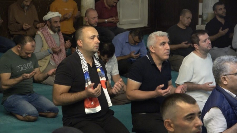 Antalya’da Gazze İçin Dualar Edildi