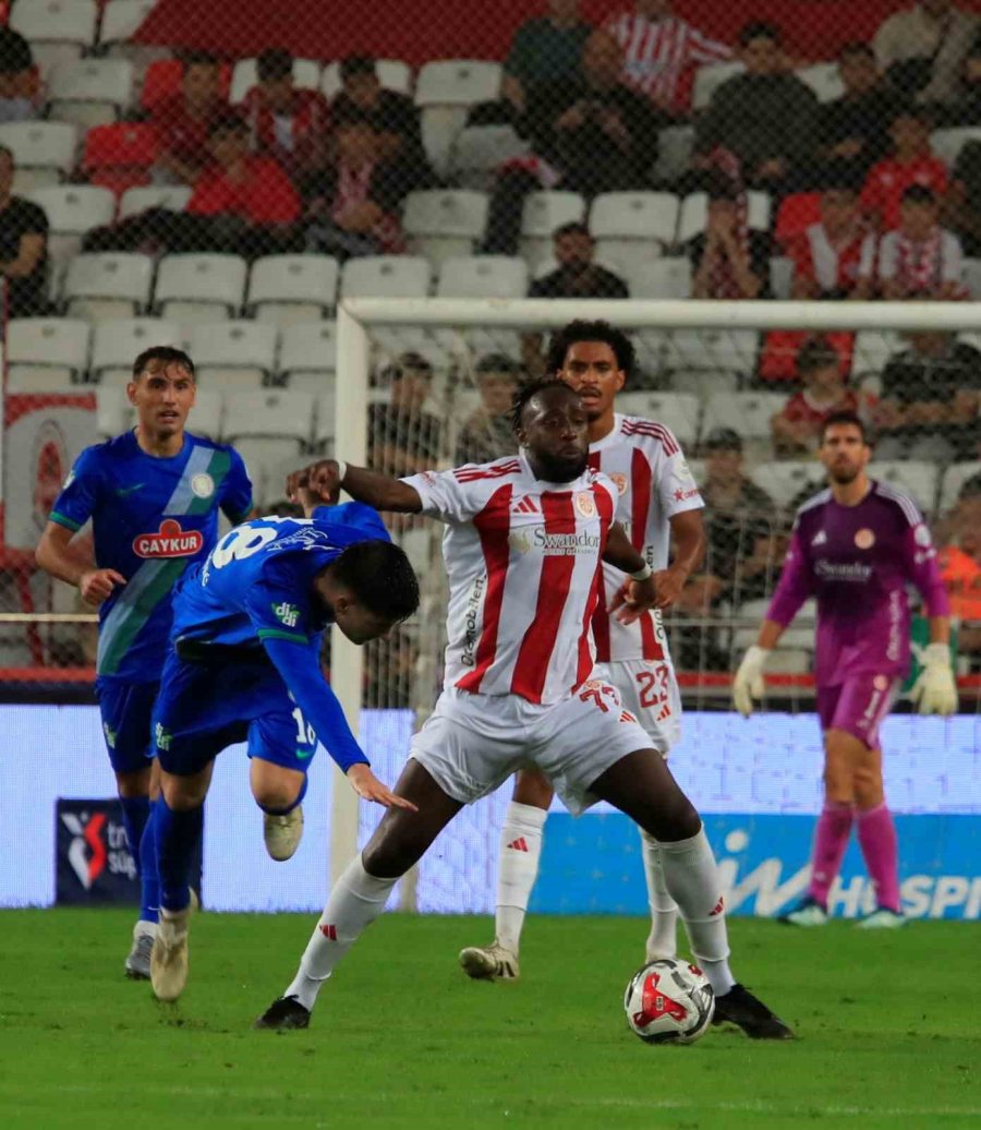 Trendyol Süper Lig: Antalyaspor: 2 - Çaykur Rizespor: 5 (maç Sonucu)