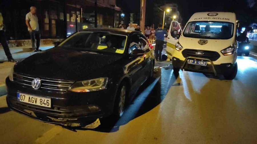 Antalya’da Otomobilin Çarptığı Yaya Hayatını Kaybetti