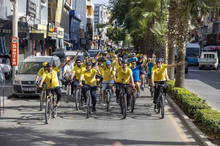 4. Kleopatra Bisiklet Festivali Renkli Görüntülerle Başladı