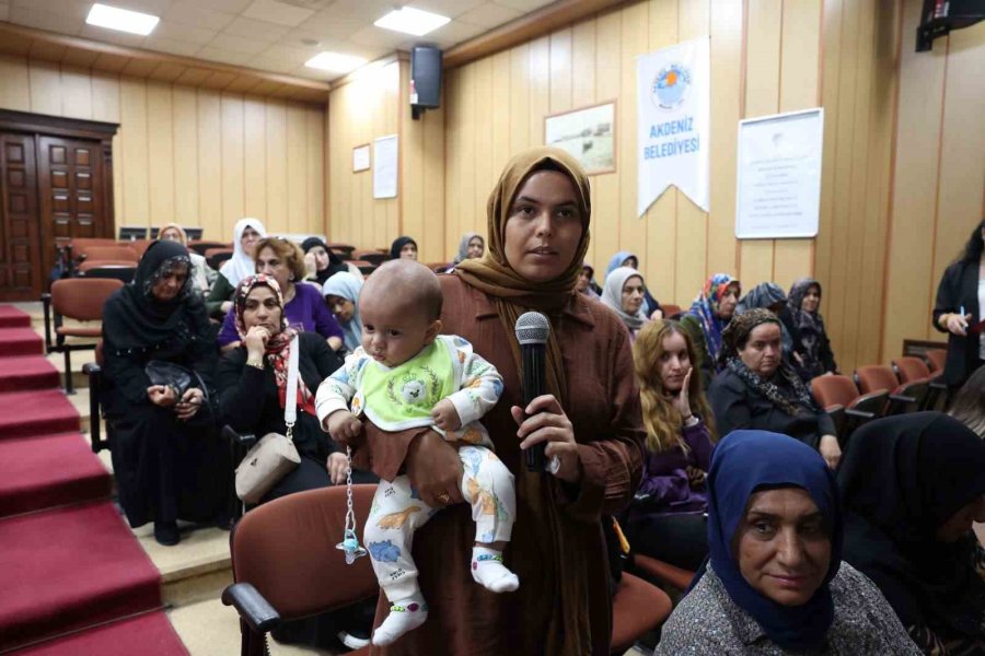 Akdeniz Belediyesinden ’anne Sütü İle Besle, Sevgiyle Büyüt’ Projesi