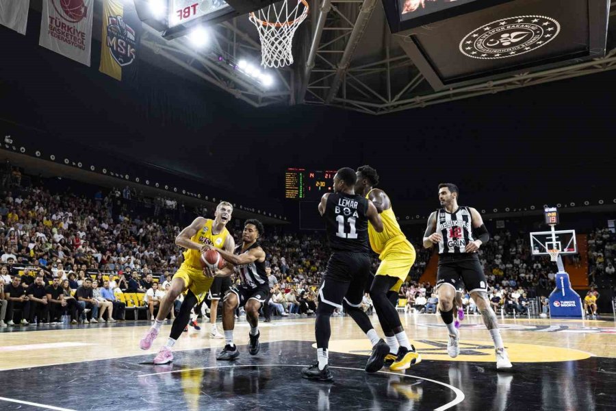 Basketbol Süper Ligi: Mersin Spor: 86 - Beşiktaş: 99