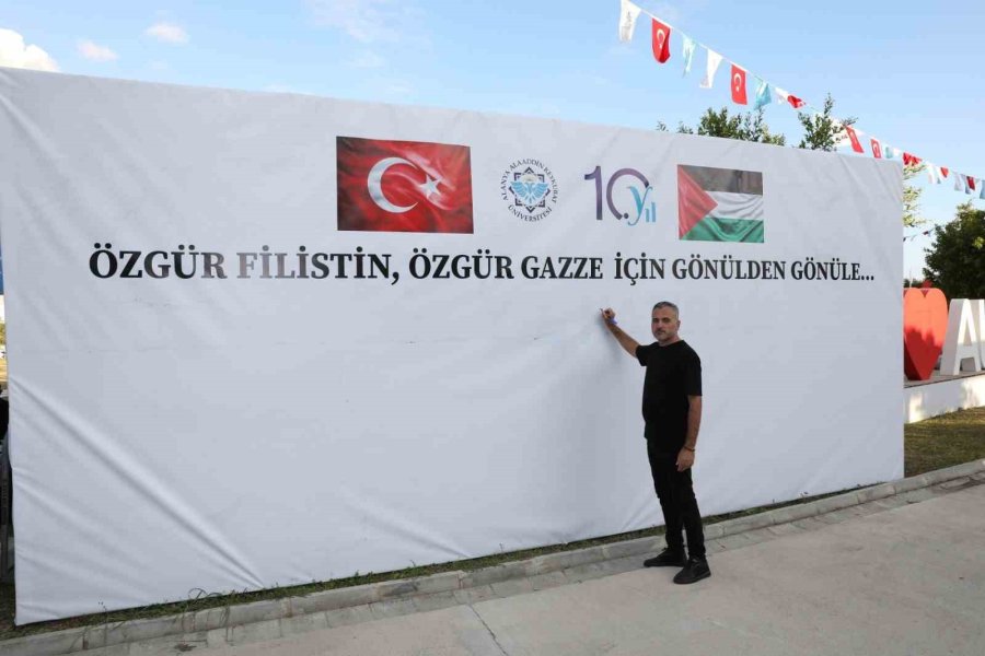 Alkü’den Gazze’ye Destek