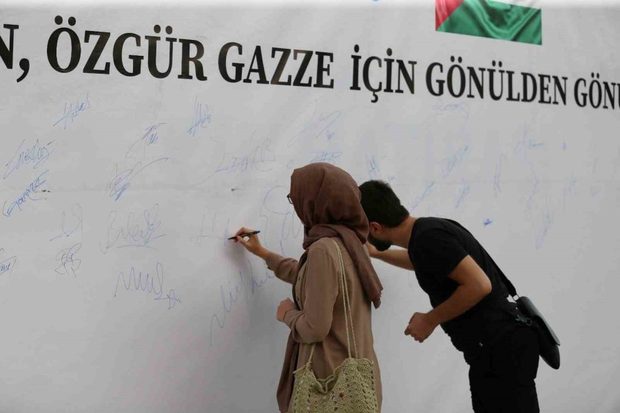 Alkü’den Gazze’ye Destek