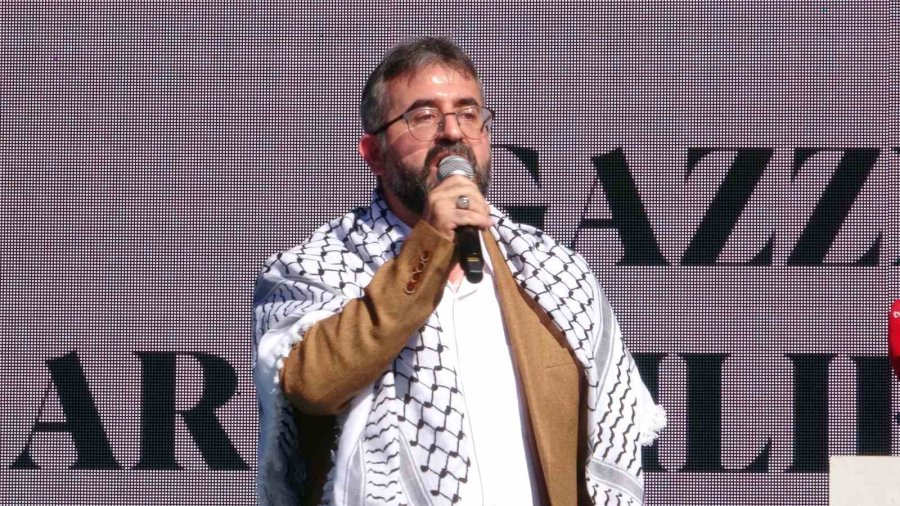 Konya’da ’gazze İçin Kararlılık Yürüyüşü’ Düzenlendi