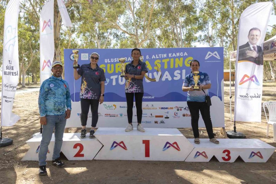 Mersin’de 8. Altın Kanca Surfcasting Turnuvası Tamamlandı