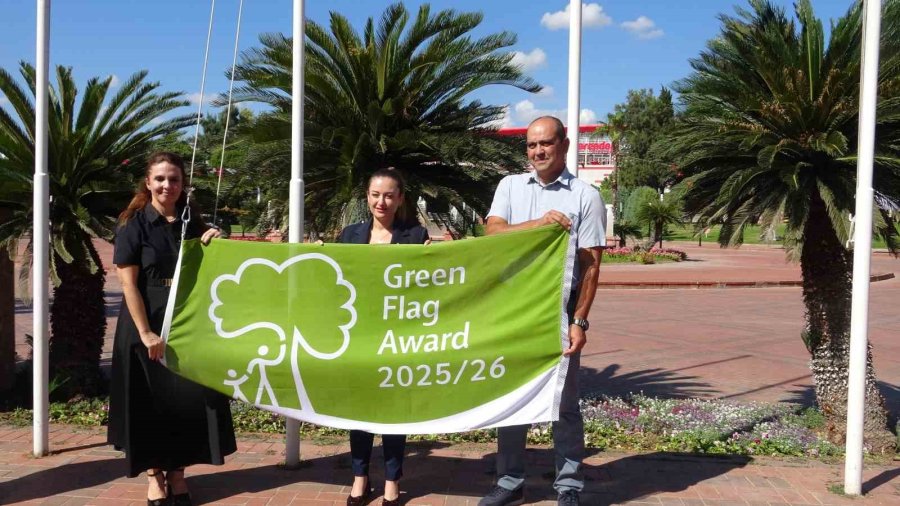 Antalya’ya Yeşil Bayrak Onuru: Atatürk Kültür Parkı Uluslararası Ödüle Layık Görüldü