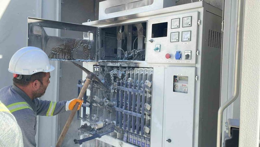 Karaman’da Trafo Yangını