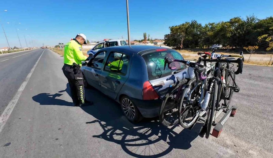 Aksaray’da Dron Destekli Kırmızı Işık Denetimi