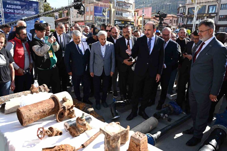 Başkan Altay: "akşehir’in İçme Suyu Meselesini 223 Milyon Liralık Yatırımla Köklü Çözüme Kavuşturduk"