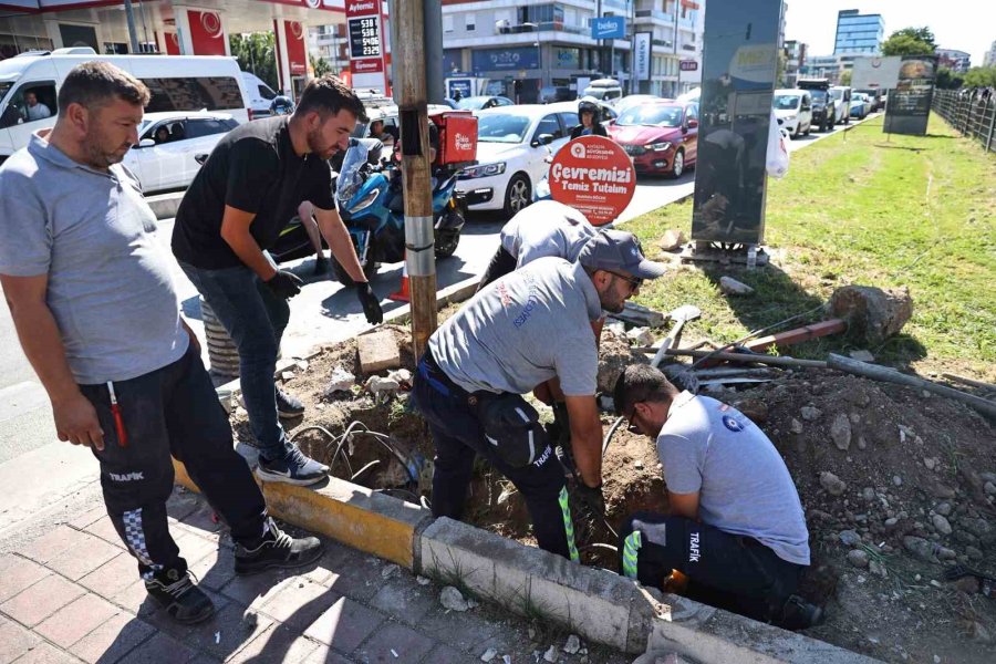 Büyükşehir Sinyalizasyon Alt Yapısını Yeniliyor
