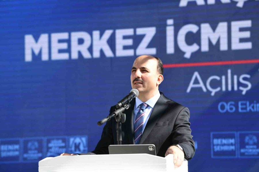 Başkan Altay: "akşehir’in İçme Suyu Meselesini 223 Milyon Liralık Yatırımla Köklü Çözüme Kavuşturduk"