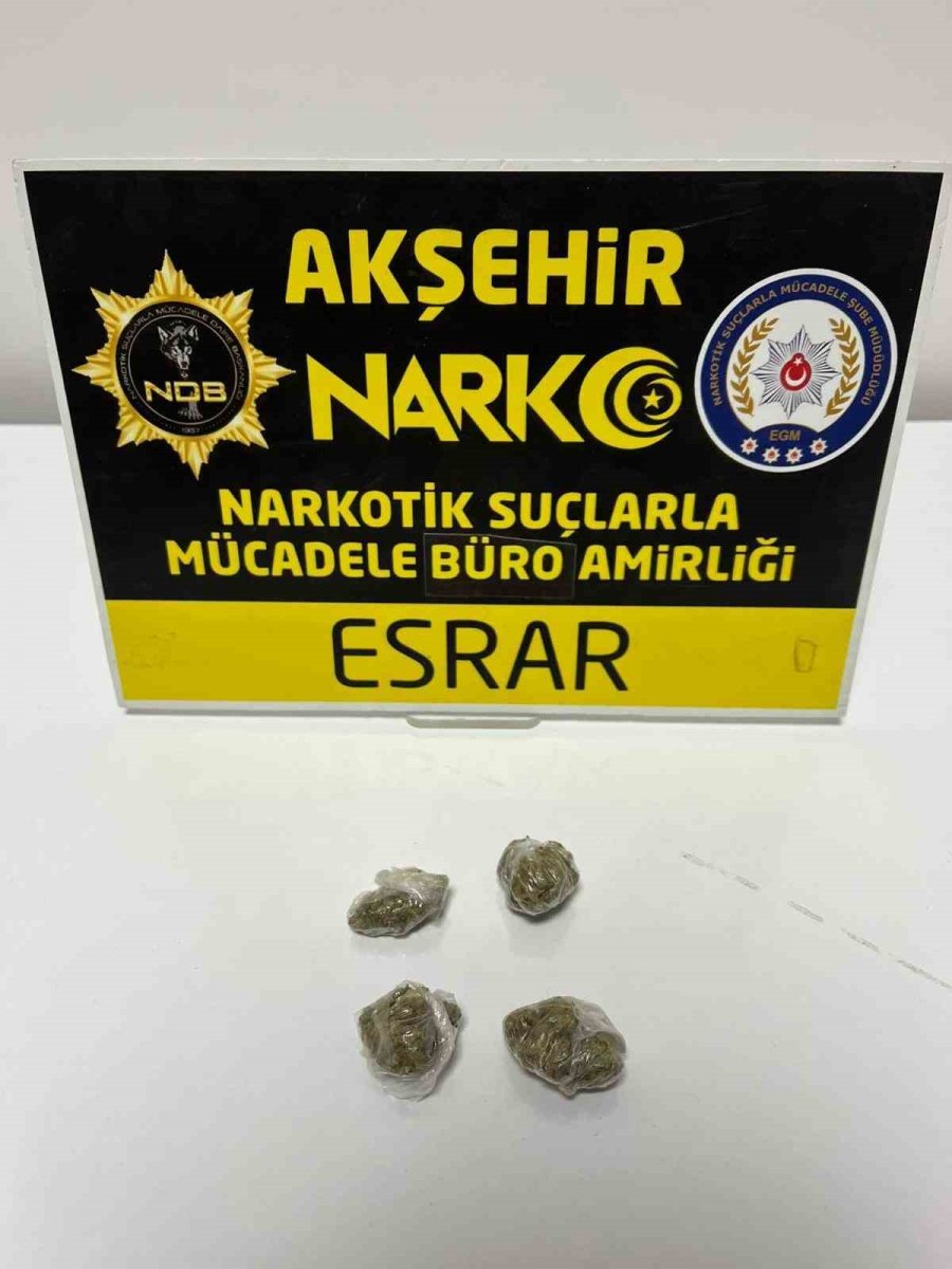 Akşehir’de Uyuşturucu Operasyonu: 2 Tutuklama