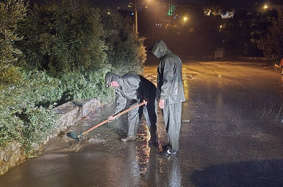 Alanya Belediyesi Olumsuz Hava Şartlarına Karşı Teyakkuzda