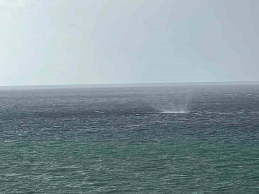 Alanya Açıklarında Oluşan Hortum Korkuttu