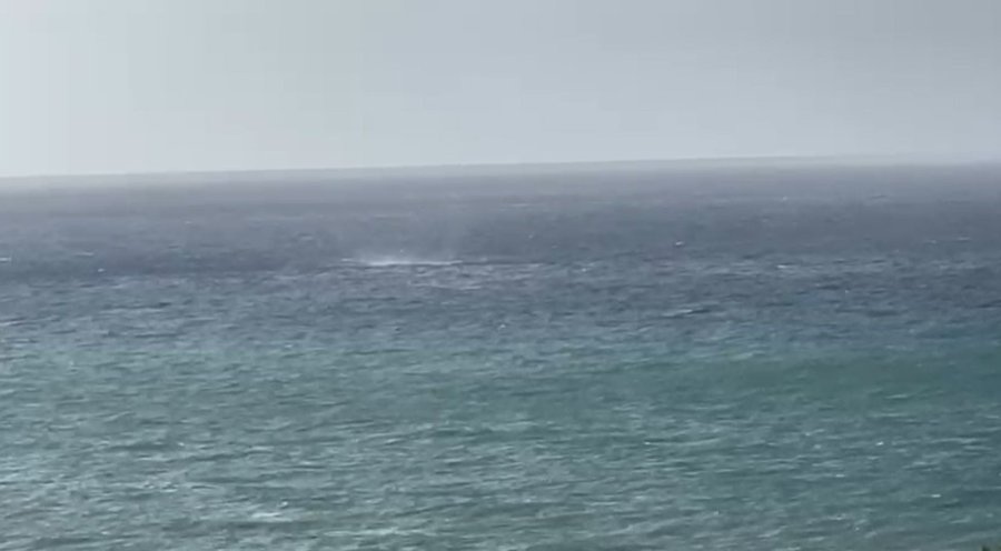 Alanya Açıklarında Oluşan Hortum Korkuttu