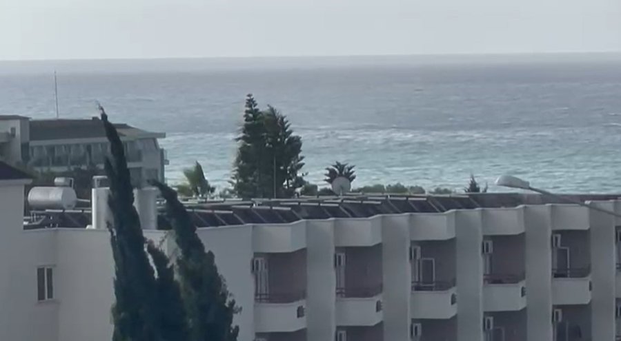 Alanya Açıklarında Oluşan Hortum Korkuttu