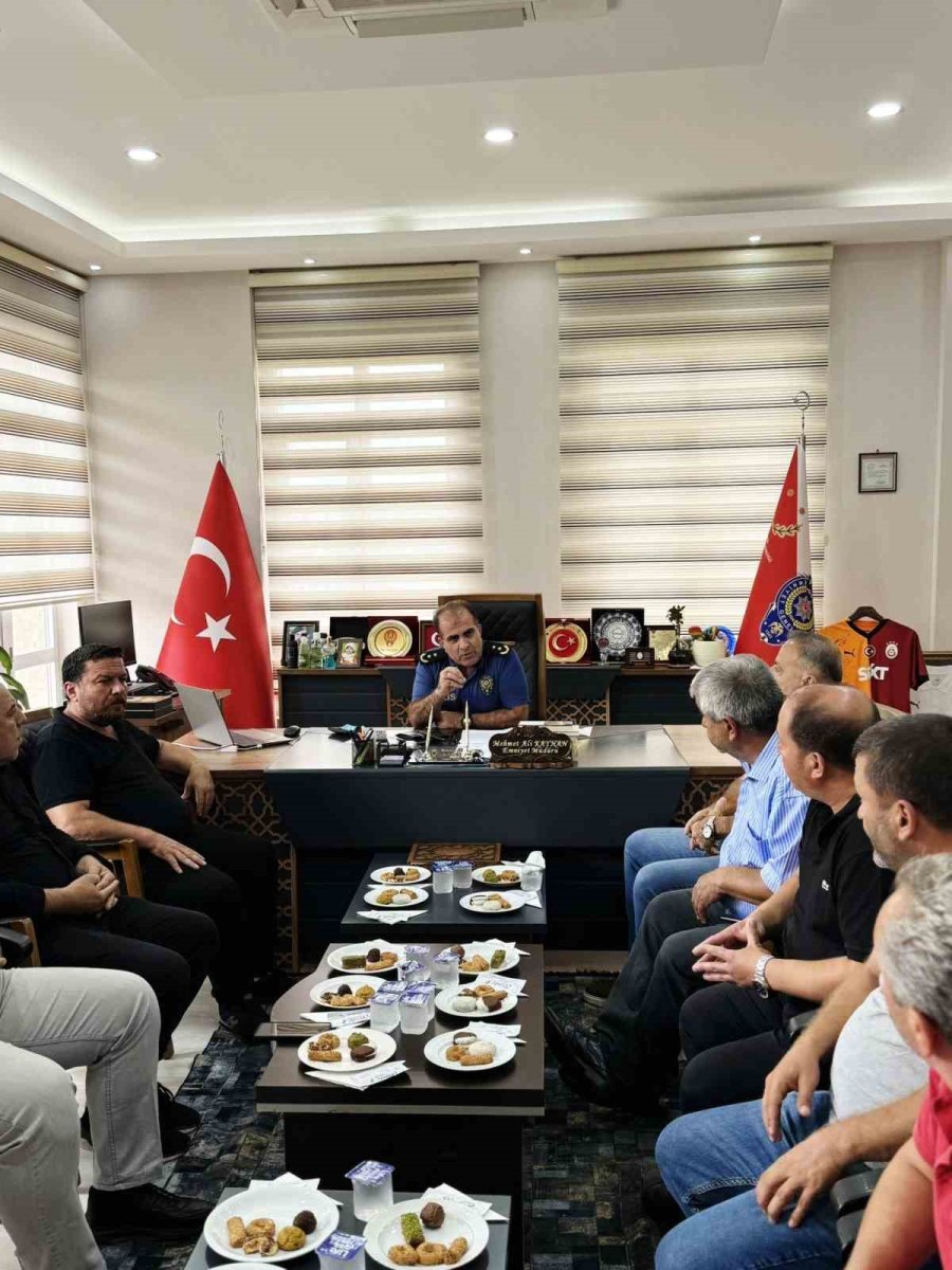 Gazipaşa’da Muhtarlarla ’huzur Toplantısı’ Yapıldı