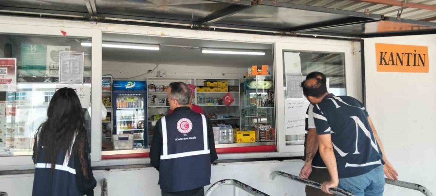Mersin’de 908 Firma Denetlendi, 433 Bin Tl Ceza Kesildi
