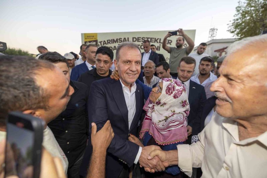 Başkan Seçer, Tarsus Ve Çamlıyaylalı Üreticilerle Buluştu