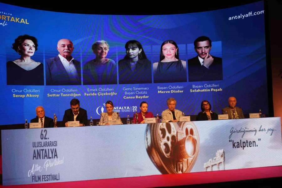 62. Altın Portakal Film Festivali "kalpten" Temasıyla 24 Ekim’de Başlıyor