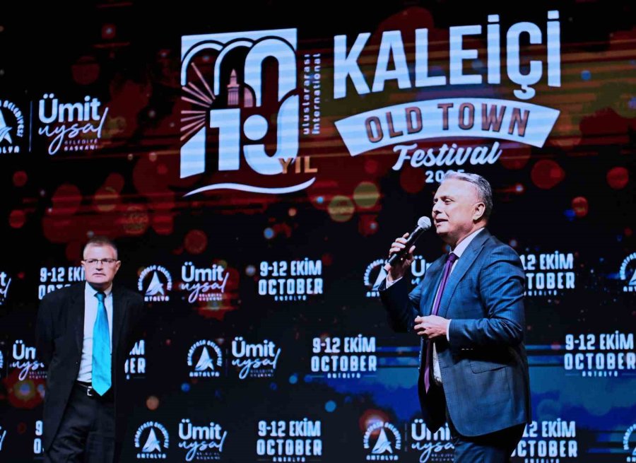 Kaleiçi Old Town Festivali Gala Yemeğiyle Başladı