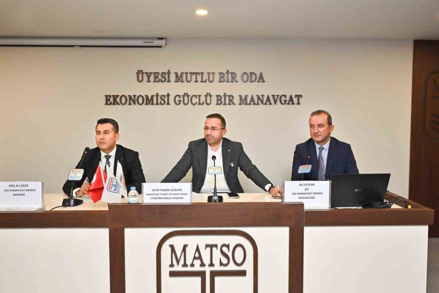 Başkan Güngör: "manavgat, Kayıtlı İstihdamda Örnek Bir Kent"