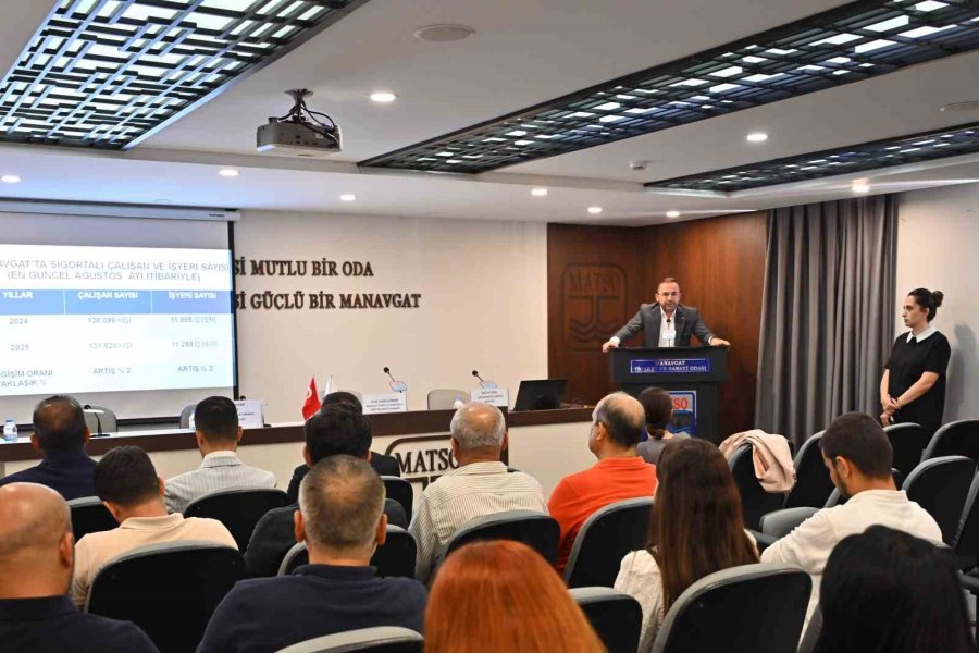 Başkan Güngör: "manavgat, Kayıtlı İstihdamda Örnek Bir Kent"