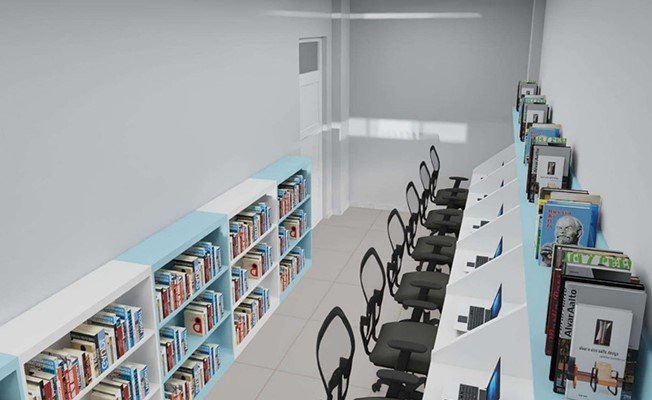 Aksu Uçak Okulu’na Modern Kütüphane Ve Etüt Odası