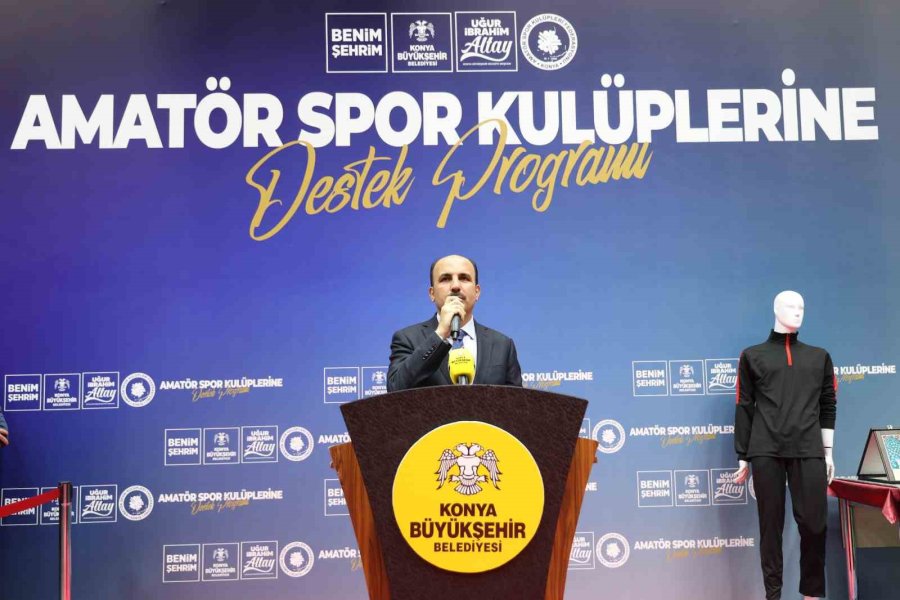 Başkan Altay: "2025’te Amatör Spor Kulüplerimize 144 Milyon Lira Ayni Ve Nakdi Destekte Bulunduk"
