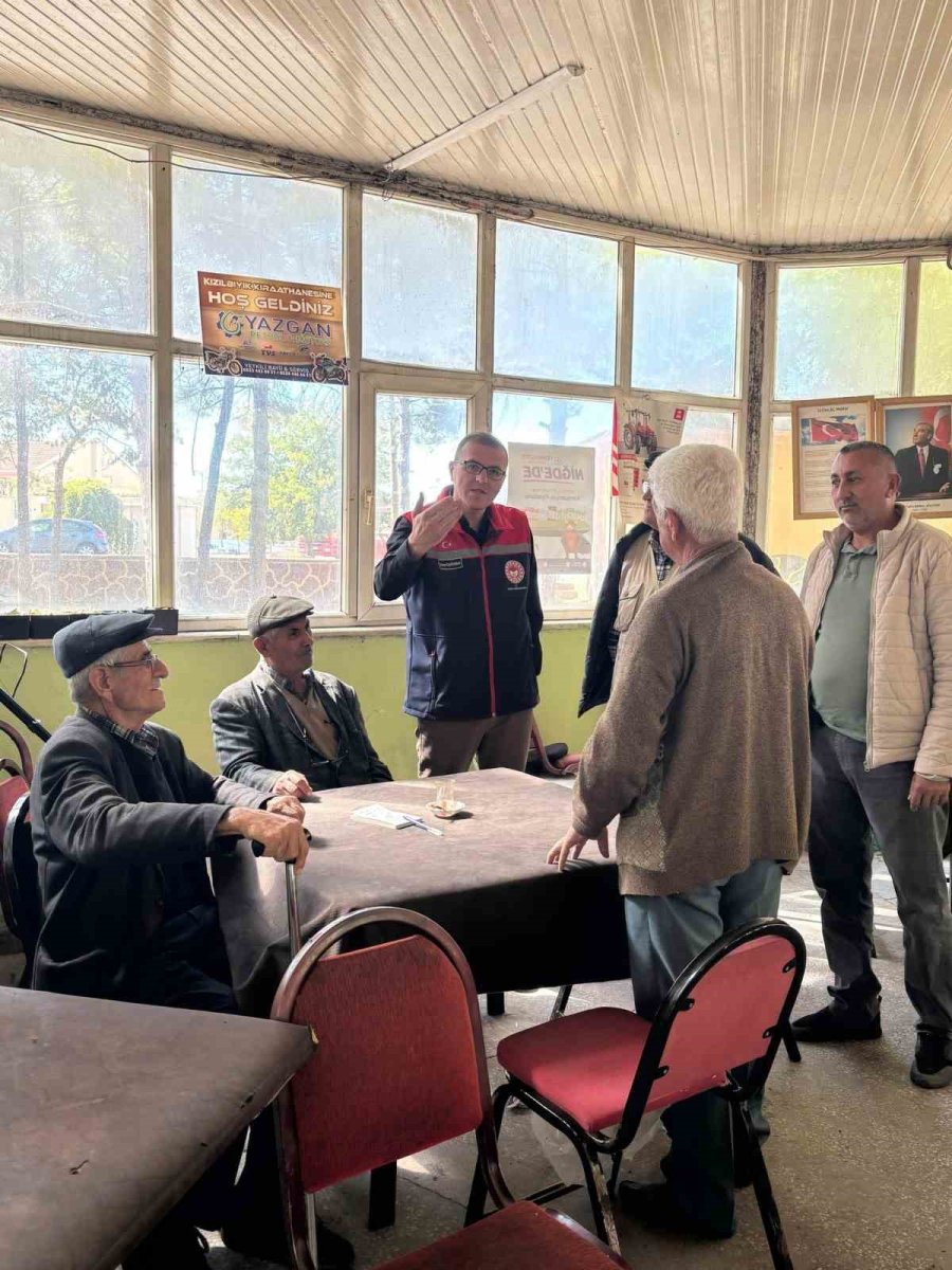 Niğde’de Çiftçilere Üretim Planlaması Ve Yeni Destek Modeli Anlatıldı