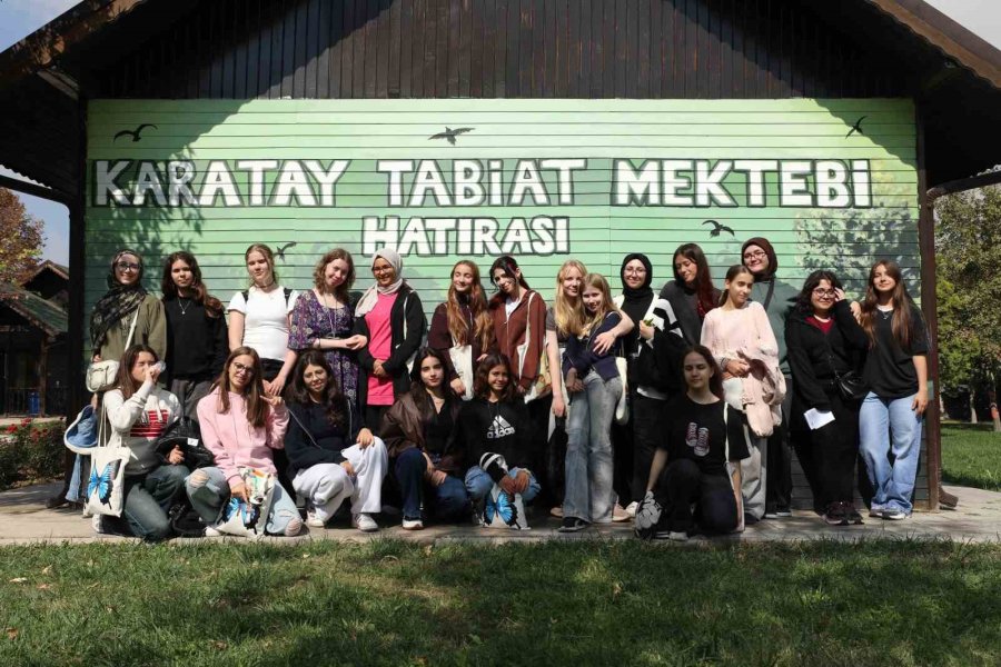 Karatay Tabiat Mektebi, Erasmus Programında Uluslararası Öğrencileri Ağırladı
