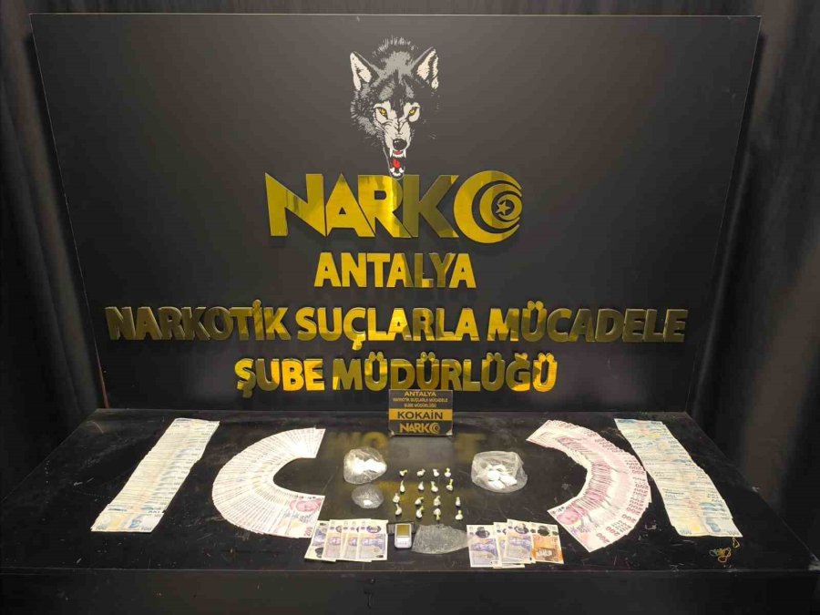 Antalya’da Son 1 Haftada Uyuşturucu Suçundan 19 Kişi Tutuklandı