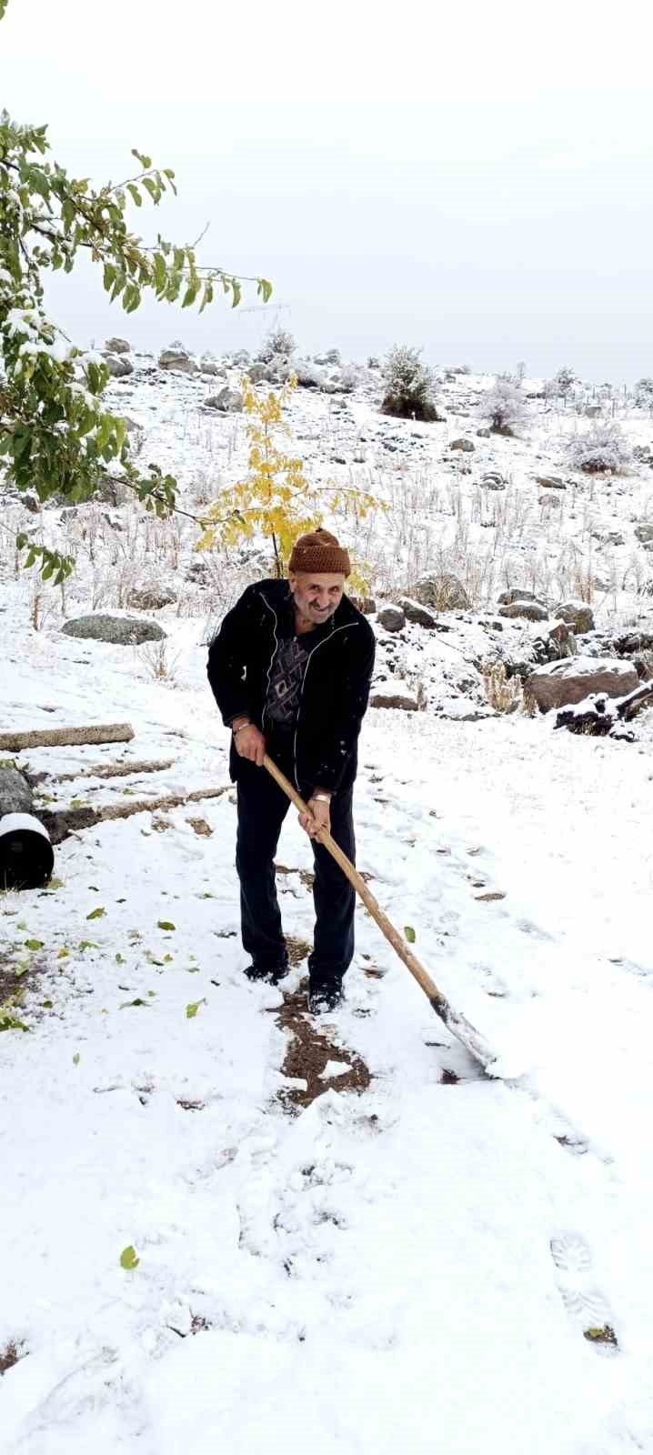 Antalya’nın Yüksek Kesimleri Karla Kaplandı