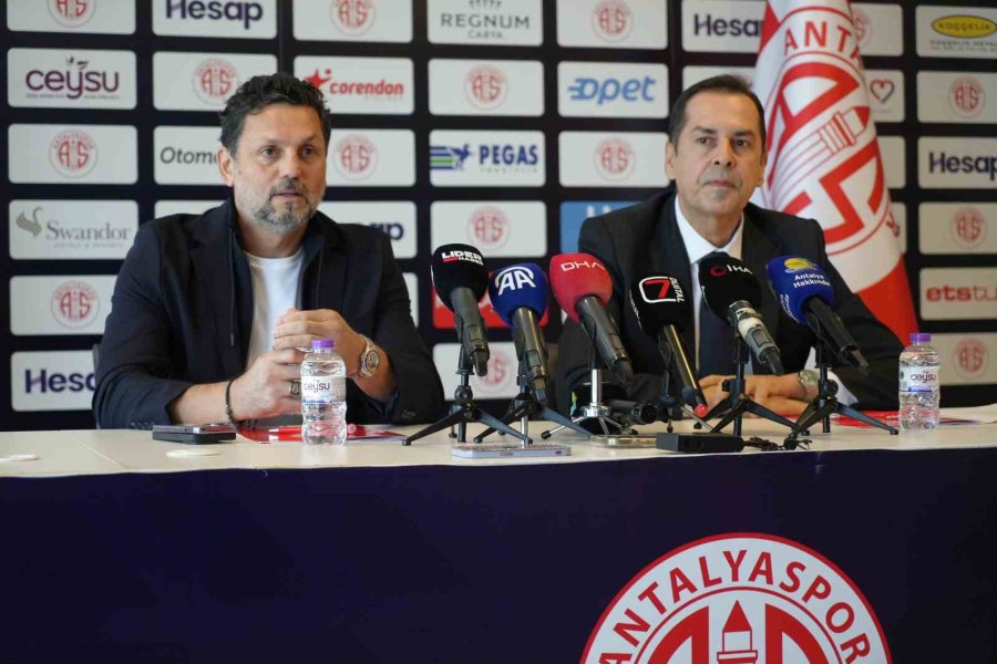 Antalyaspor, Erol Bulut İle 2 Yıllık Sözleşme İmzaladı