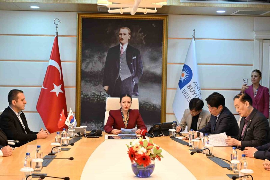 Antalya İle Güney Kore Akıllı Şehircilikte El Sıkıştı