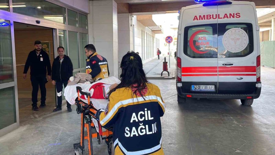 Karaman’da Halk Otobüsü İle Okul Servisi Çarpıştı: 2 Yaralı