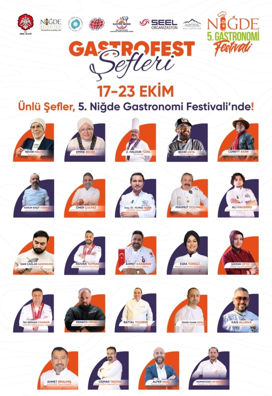 Niğde 5. Gastronomi Festivali İçin Geri Sayım Başladı
