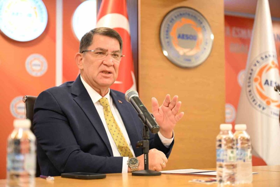 Aesob Başkanı Dere: "esnafın Gelişimini Ve Sürdürülebilirliğini Desteklemeye Devam Ediyoruz"