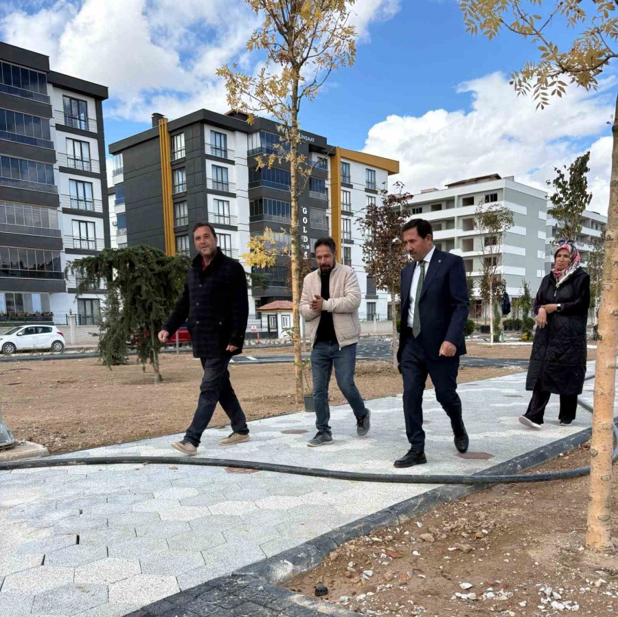 Karatay’da Çimenlik Mahalle Parkı’nda Sona Gelindi