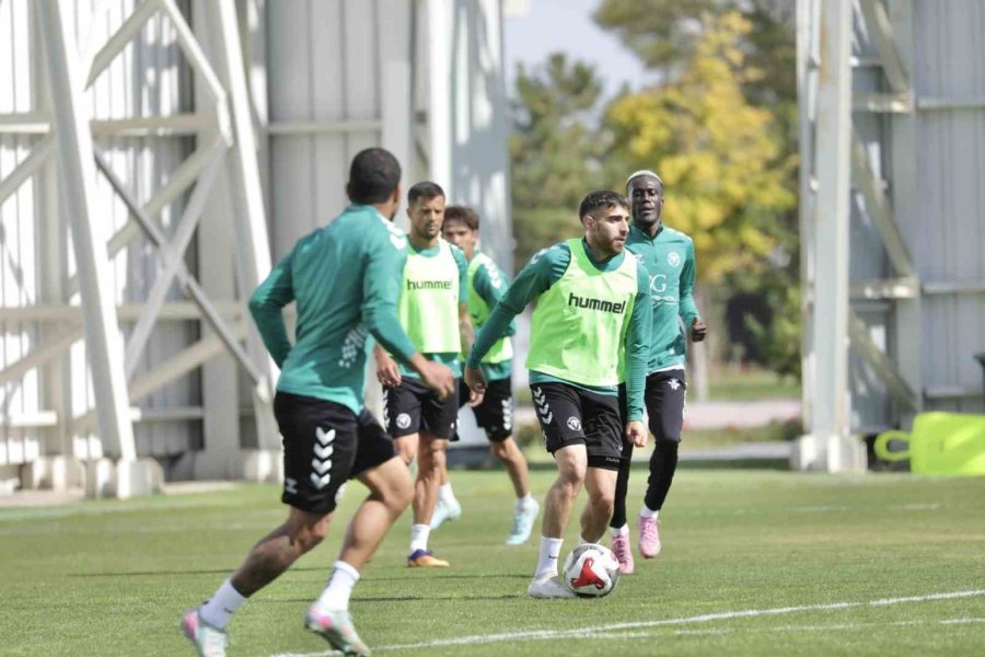 Konyaspor, Kocaelispor Maçının Hazırlıklarını Sürdürüyor