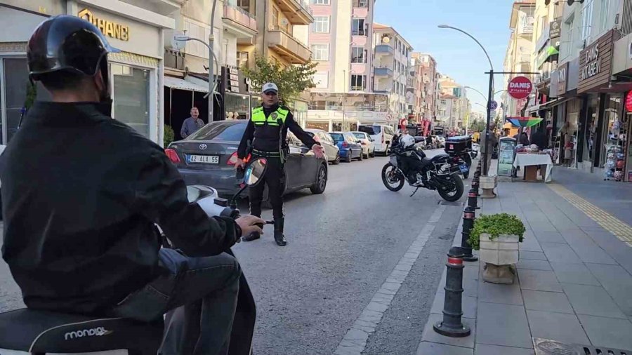 Karaman’da Motosiklet Denetimlerinde 159 Sürücüye Ceza Kesildi