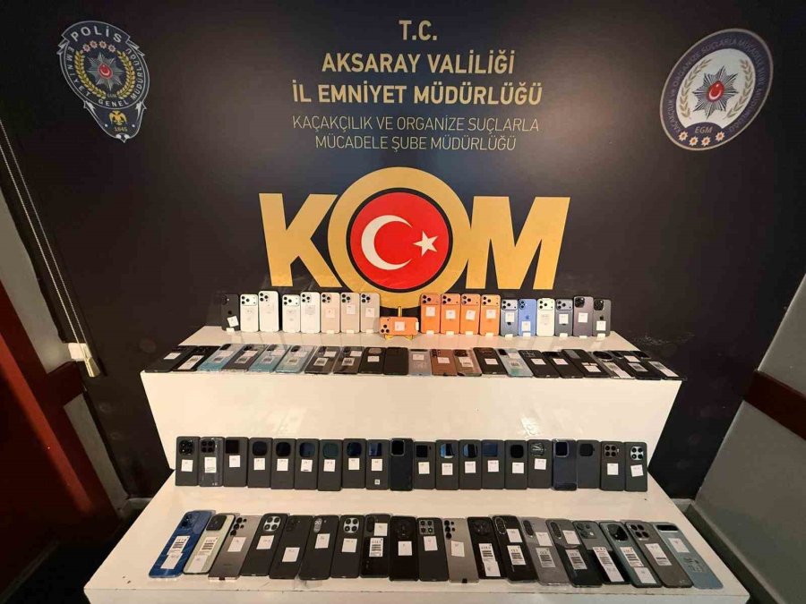 Aksaray’da 26 Milyonluk Kaçakçılık Operasyonu