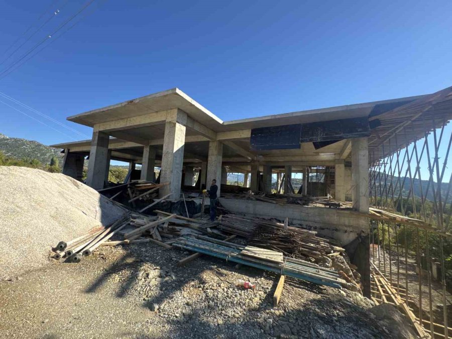 İbradı’nın Ormana Mahallesine Halk Eğitim Merkezi Yapılıyor