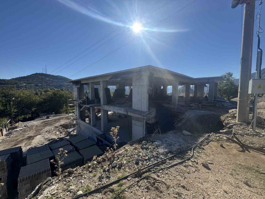 İbradı’nın Ormana Mahallesine Halk Eğitim Merkezi Yapılıyor