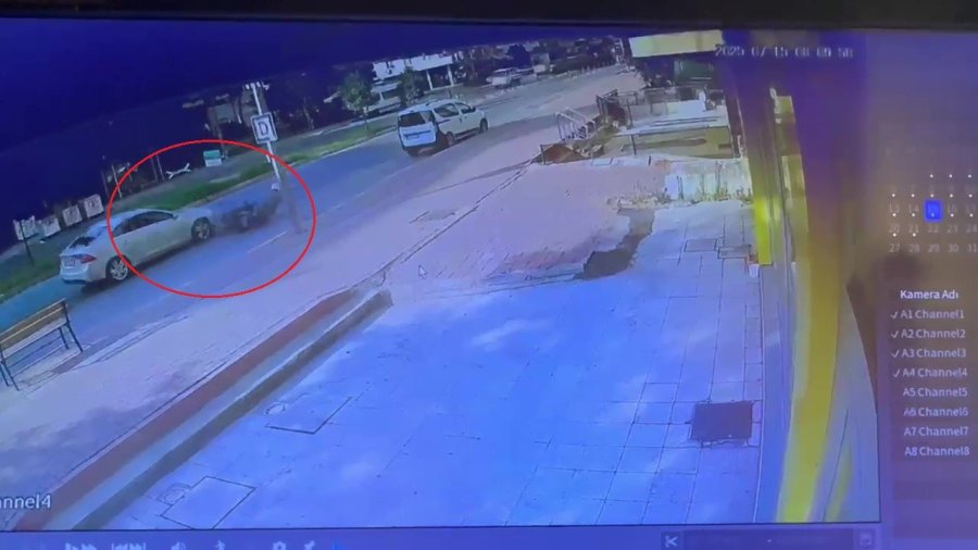 Antalya’da Cinayet Gibi Kaza: Motosiklete Çarpıp Olay Yerinden Kaçtı