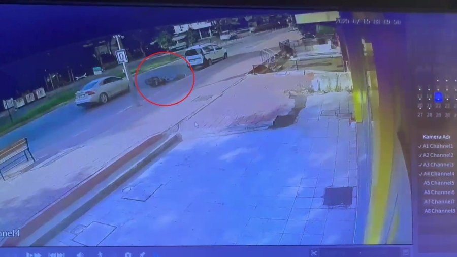 Antalya’da Cinayet Gibi Kaza: Motosiklete Çarpıp Olay Yerinden Kaçtı