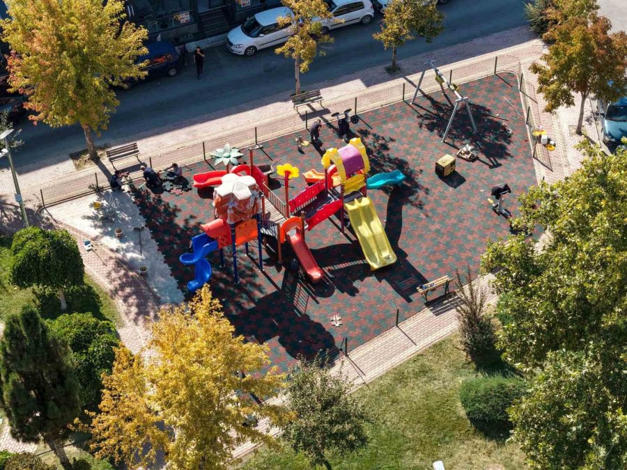 Meram’ın Park Ve Bahçeleri Kışa Hazırlanıyor