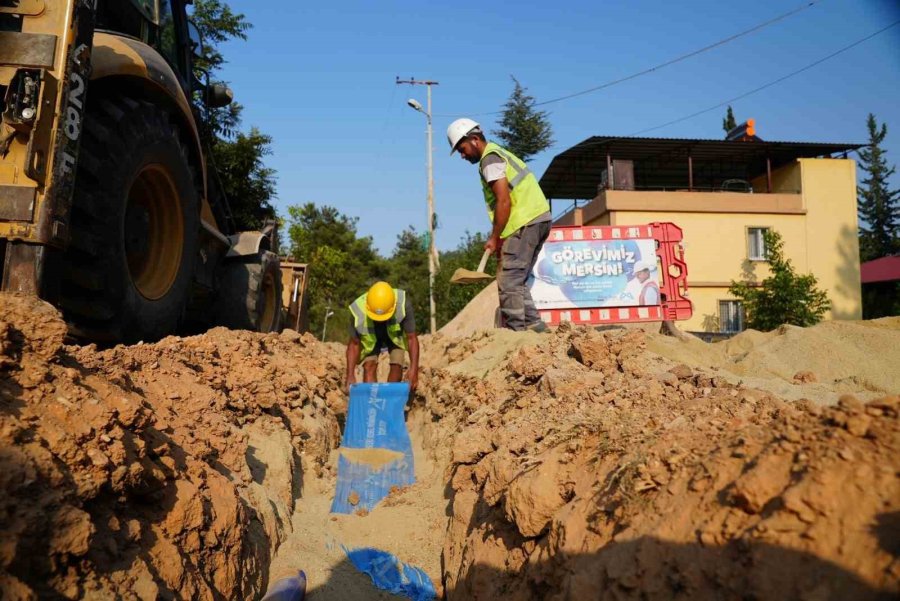 Meski, Kaburgediği Mahallesi’ne Kesintisiz İçme Suyu Temin Etti